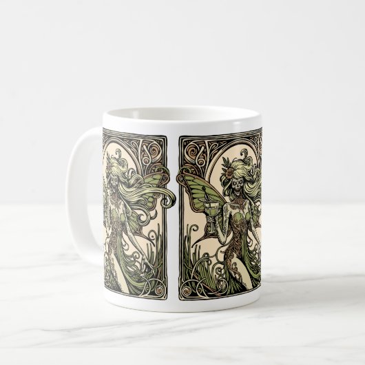Absinthe Fairy Kaffeetasse (Vorderseite Links)