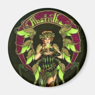 Absinthe Fairy Magnet