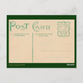 Absinthe Fairy Postcard Postkarte (Rückseite)