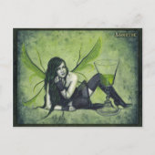 Absinthe Fairy Postcard Postkarte (Vorderseite)