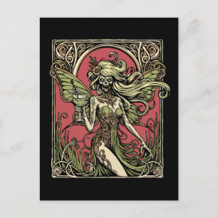 Absinthe Fairy Postkarte