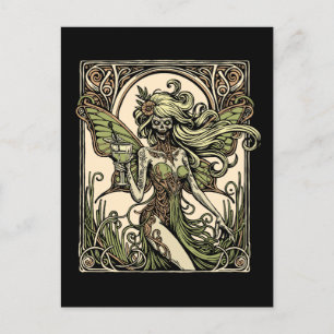 Absinthe Fairy Postkarte