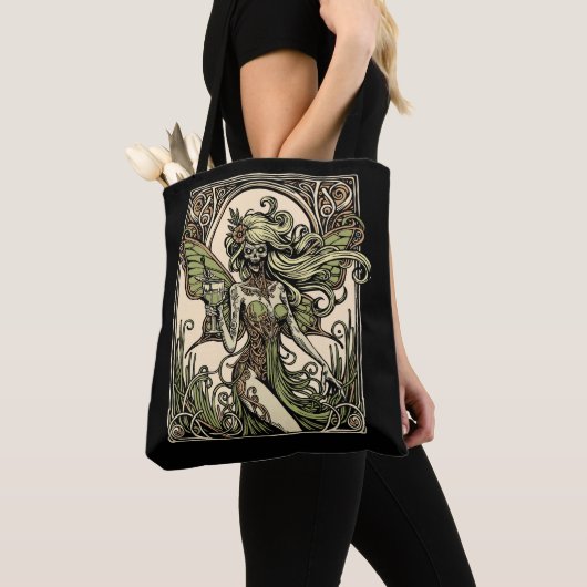 Absinthe Fairy Tasche (Von Nahem)