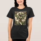 Absinthe Fairy Tri-Blend Shirt (Vorderseite)
