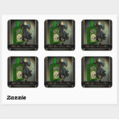 Absinthe Fee Buchzeichen Stickers (Blatt)