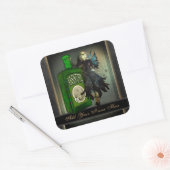 Absinthe Fee Buchzeichen Stickers (Umschlag)