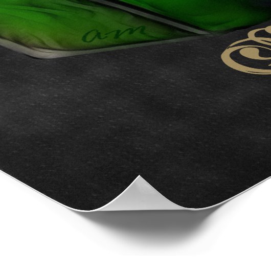 Absinthe Fee Custom Poster (Ecke)