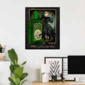 Absinthe Fee Custom Poster (Heimbüro)