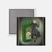 Absinthe-Feen-Magnete Magnet (Vorderseite/Rückseite)