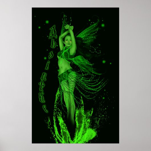 Absinthe Feenposter Poster (Vorne)