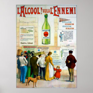Absinthe Giison Poster