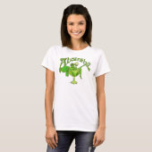 Absinthe Girl in Glass T-Shirt (Vorne ganz)