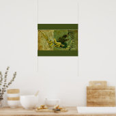 Absinthe Green Fairie Poster (Küche)