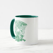 Absinthe Green Fairy Lady Tasse (Vorderseite Links)