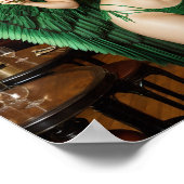 Absinthe Green Fairy Poster (Ecke)