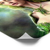Absinthe Green Fairy Poster (Ecke)