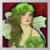 Absinthe Green Fairy Poster (Vorne)
