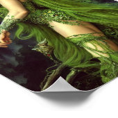 Absinthe Green Fairy Poster (Ecke)