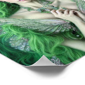 Absinthe Green Fairy  Poster (Ecke)