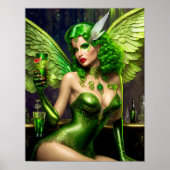 Absinthe Green Fairy Poster (Vorne)