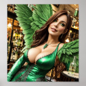 Absinthe Green Fairy Poster (Vorne)