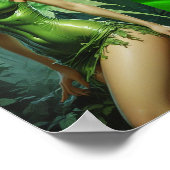 Absinthe Green Fairy Poster (Ecke)