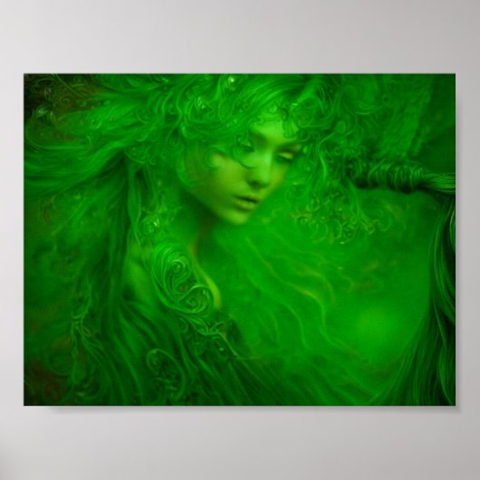 Absinthe Green Fairy Poster (Vorne)