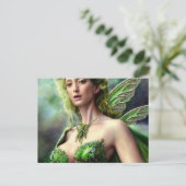 Absinthe Green Fairy Postkarte (Stehend Vorderseite)