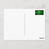 Absinthe Green Fairy Postkarte (Rückseite)