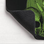 Absinthe Grüne Feen Dame Mousepad (Ecke)