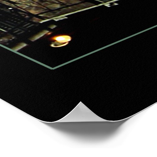 Absinthe House Bar Poster (Ecke)