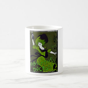Absinthe in Green Kaffeetasse