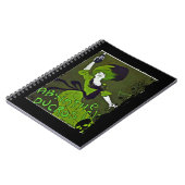 Absinthe in Green Notizblock (Linke Seite)