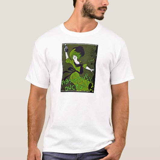 Absinthe in Green T-Shirt (Vorderseite)