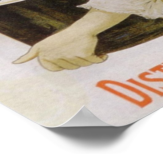 Absinthe La Charlotte Poster (Ecke)