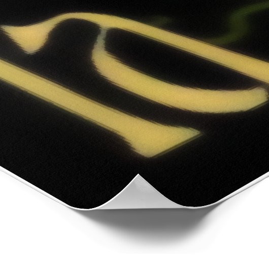 Absinthe La Fee Verte Poster (Ecke)