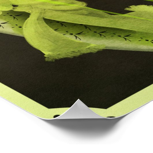 Absinthe la Fee Verte Poster (Ecke)