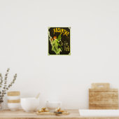 Absinthe la Fee Verte Poster (Küche)