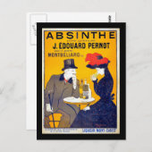 Absinthe, Leonetto Cappiello Postkarte (Vorne/Hinten)