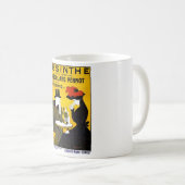 Absinthe Leonetto Cappiello Vintage Werbung Kaffeetasse (VorderseiteRechts)