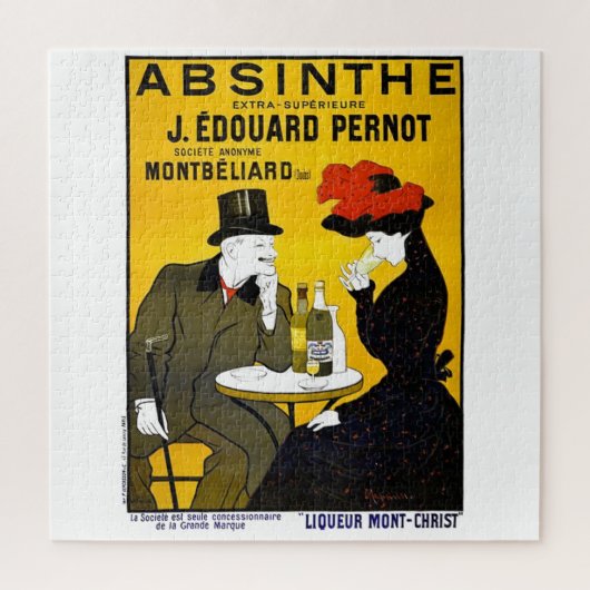Absinthe Leonetto Cappiello Vintage Werbung Puzzle (Vertikal)