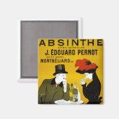 ABSINTHE macht den "Heart Grow Fonder" Magnet (Vorderseite/Rückseite)