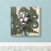 Absinthe Medusa von Natalie Schorr Leinwanddruck (Insitu (Holzboden))