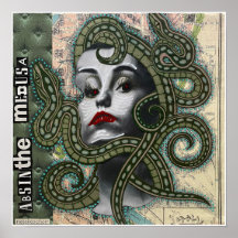 Absinthe Medusa von Natalie Schorr