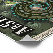 Absinthe Medusa von Natalie Schorr Poster (Ecke)