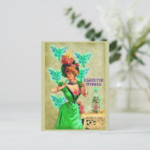 Absinthe Minded Postcard Postkarte (Stehend Vorderseite)