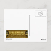 Absinthe Minded Postcard Postkarte (Rückseite)