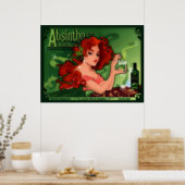 Absinthe Montmartre Poster (Küche)
