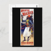 Absinthe Mugnier Postkarte (Vorne/Hinten)
