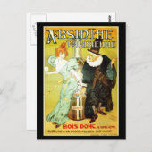 Absinthe parisienne postkarte (Vorne/Hinten)